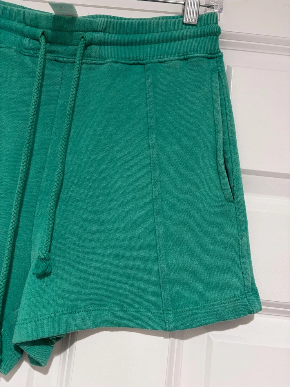 La Biz Zippered Hoodie with Matching Shorts Set